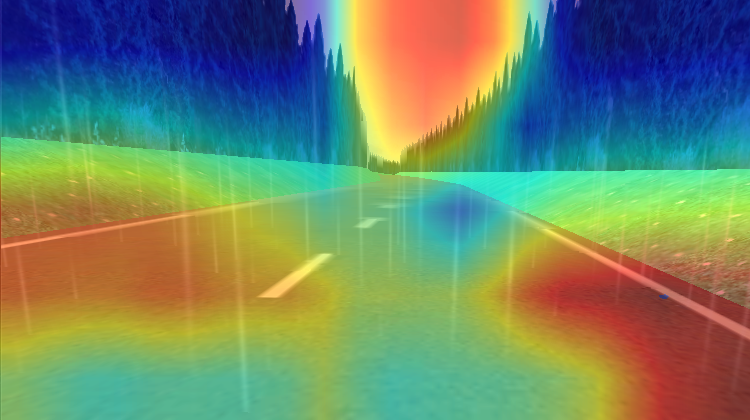 Clear Weather Grad-CAM